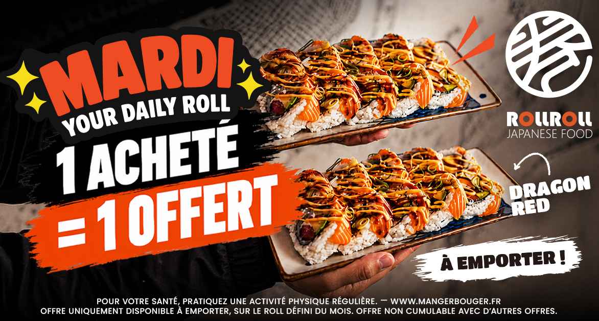 Roll Roll Banière